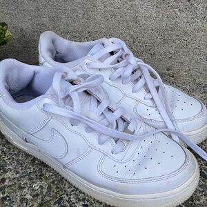 Nike Air Force 1 - White/white - Women's Size 8.5/Men's Size 7